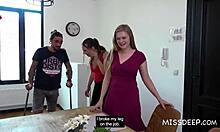 Dutch couple swaps partners for a steamy foursome on missdeep.com
