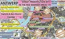 European Prostitutes in Antwerp's Street Prostitution Map